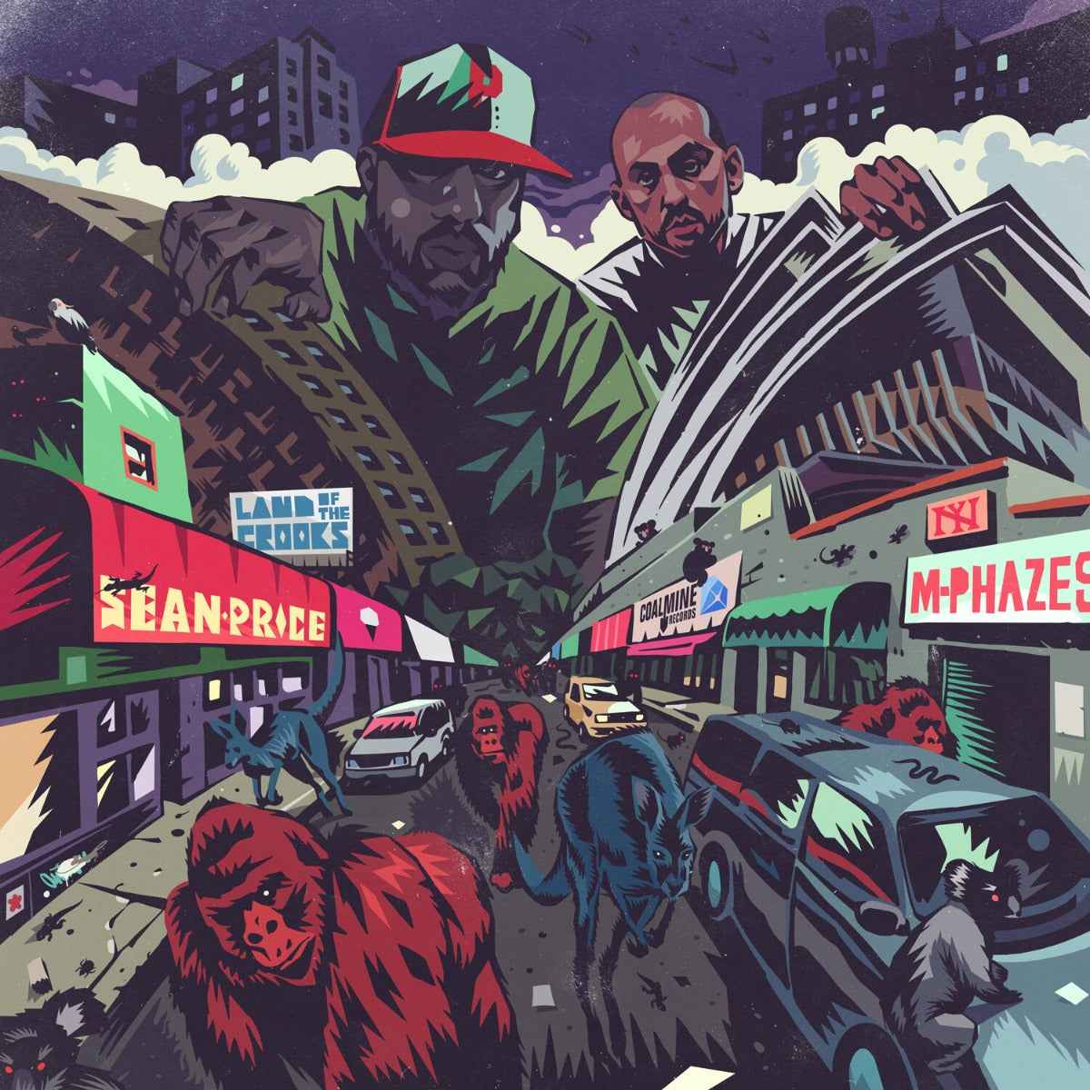 Land Of The Crooks (Indie Exclusive, Colored Vinyl, Green, Smoke) [Vinyl]