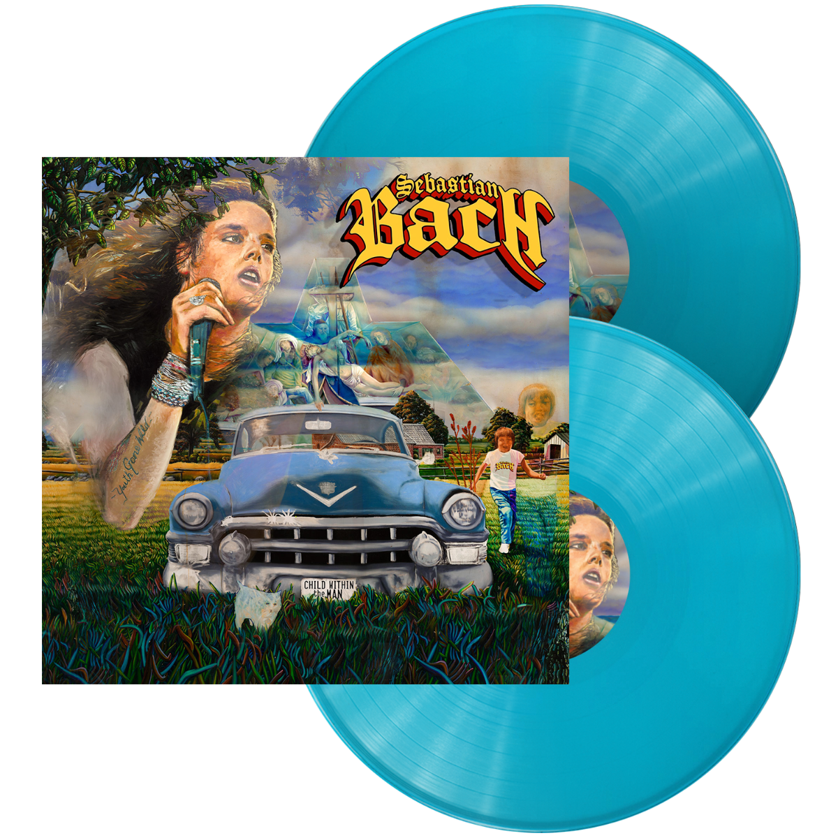 Sebastian Bach - Child Within The Man (Indie Exclusive, Colored Vinyl, Blue) (2 Lp's) [Vinyl]
