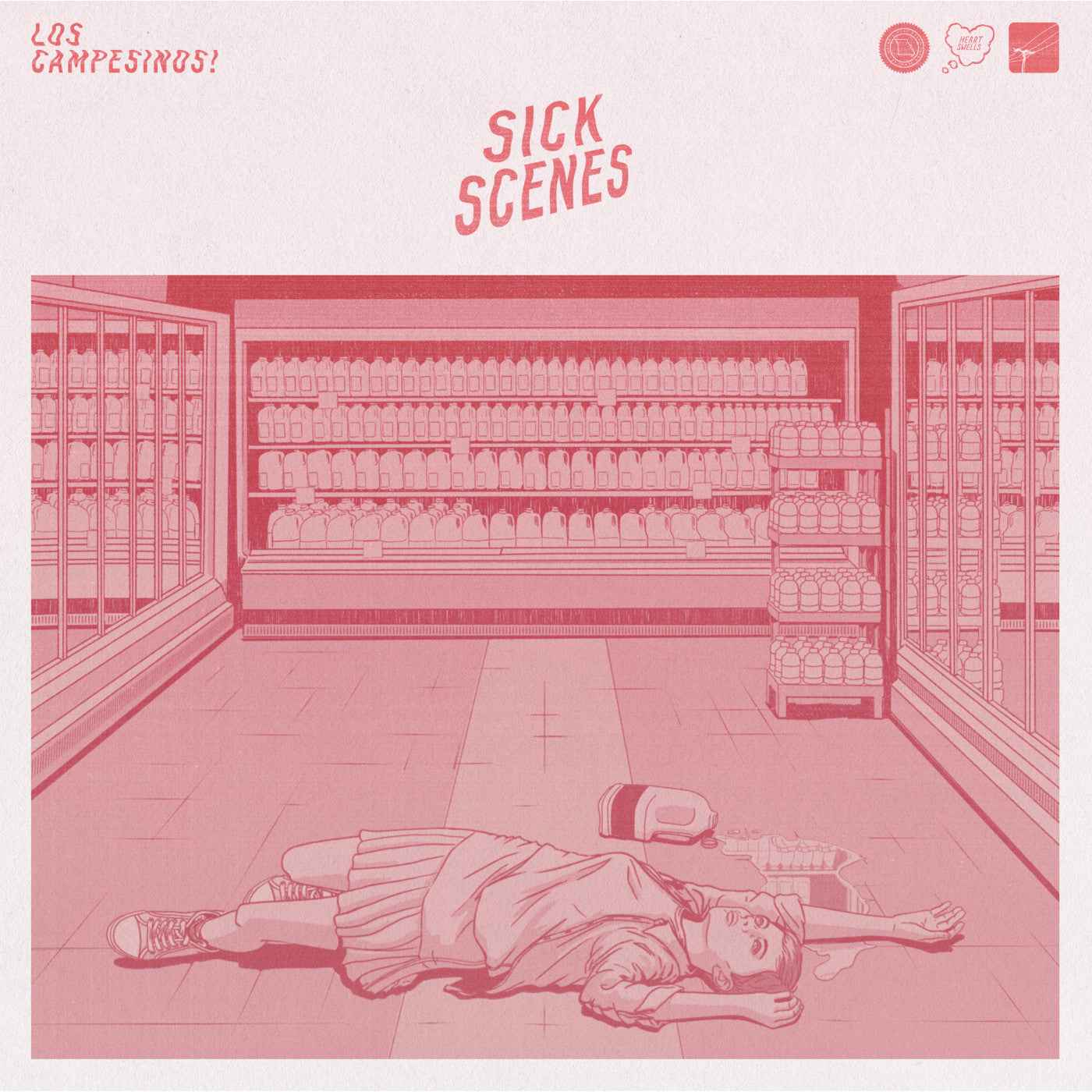 Los Campesinos! - Sick Scenes (Pink Cornetto Effect) [Vinyl]