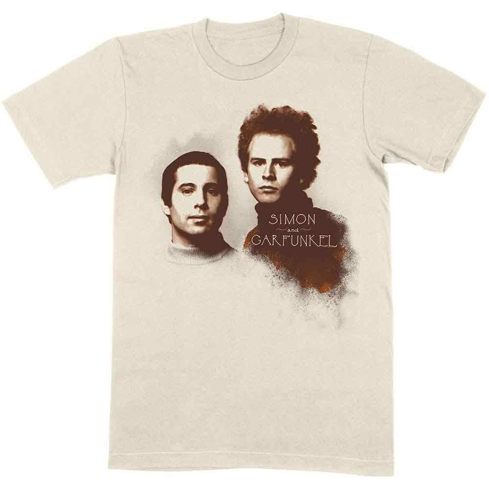 Simon & Garfunkel Faces [T-Shirt] - Rock Band Apparel