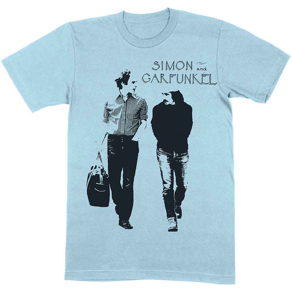 Simon & Garfunkel Walking [T-Shirt] - Rock Band Apparel