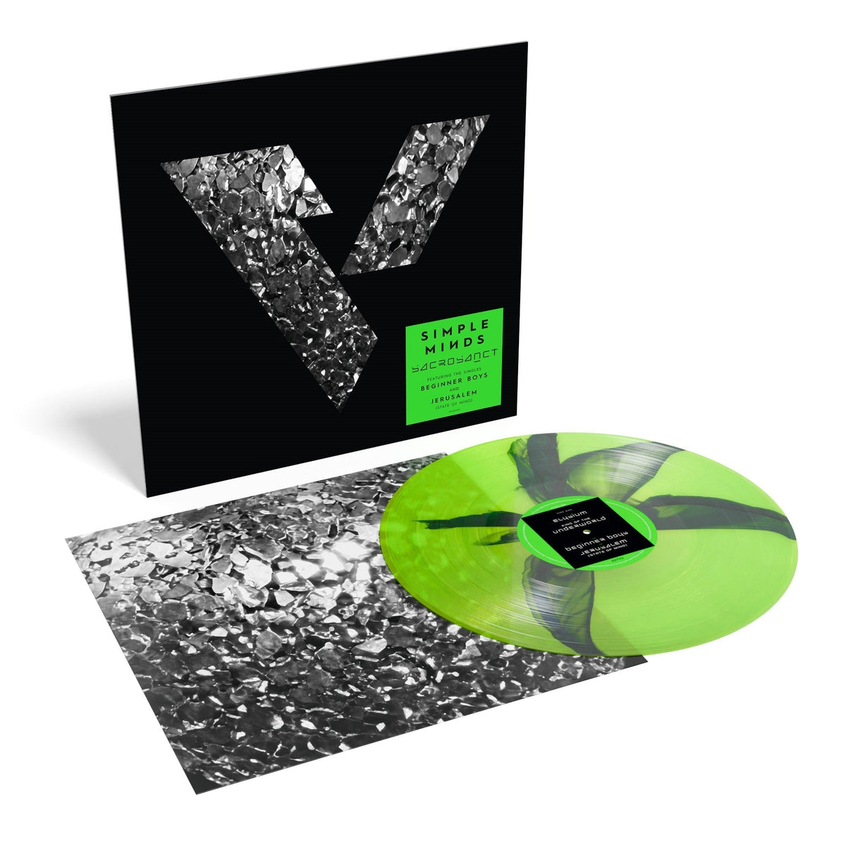 PRE-ORDER: Simple Minds - Sacrosanct (Indie Exclusive) [Green/Black Inkplosion LP] [Vinyl]
