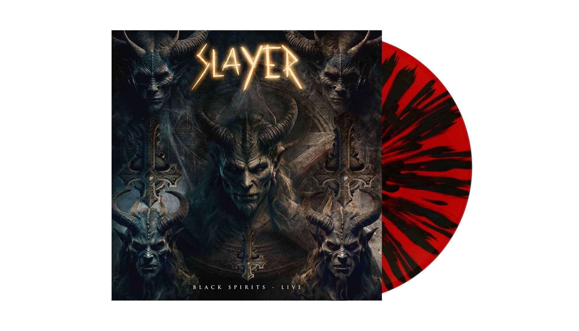 Black Spirits - Live (Red W/ Black Splatter Vinyl) [Vinyl]