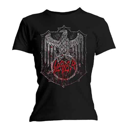 SLAYER Bloody Shield [T-Shirt] - Rock Band Apparel