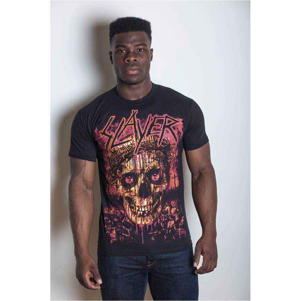 SLAYER Crowned Skull [T-Shirt] Black