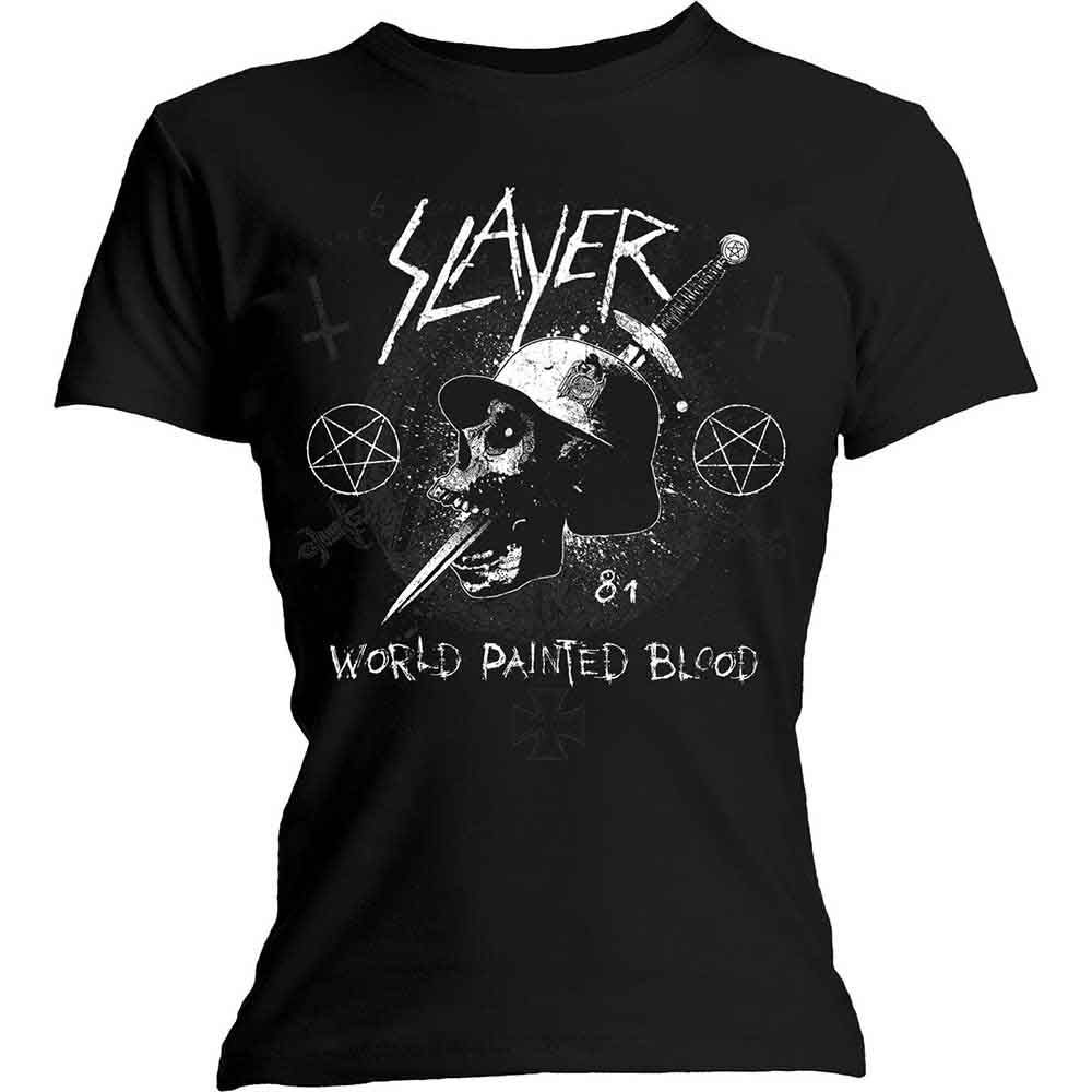 SLAYER Dagger Skull [T-Shirt] - Rock Band Apparel