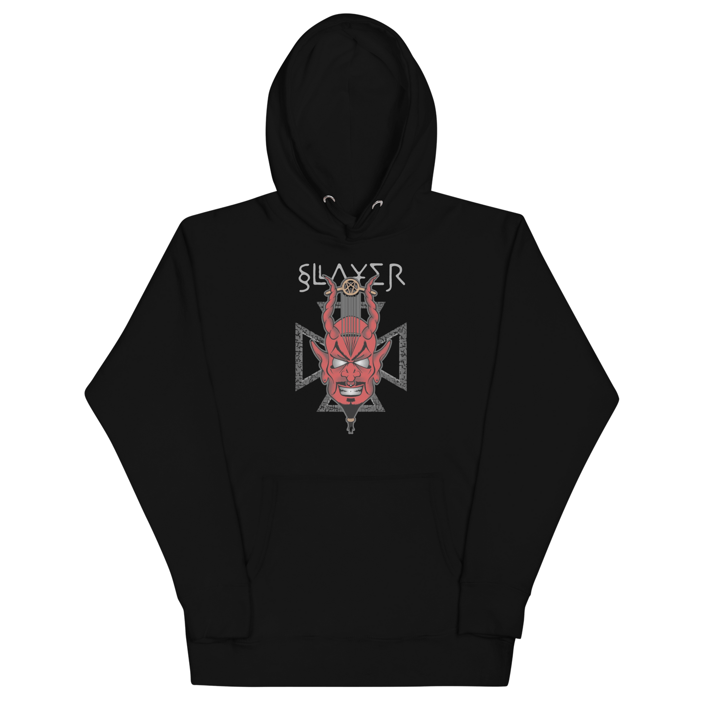 Slayer - Devil's Horns Vintage Hoodie