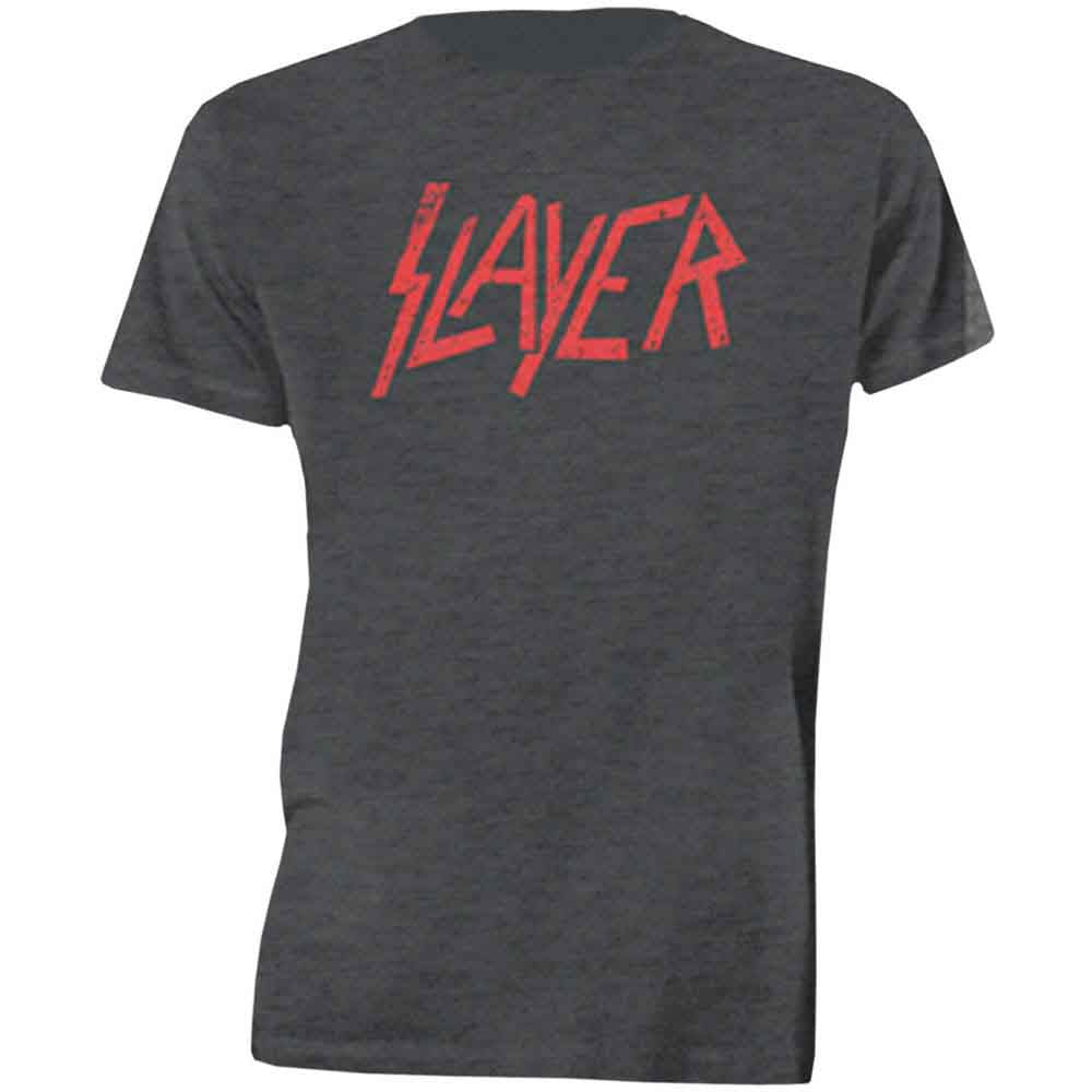 SLAYER Distressed Logo [T-Shirt] - Rock Band Apparel