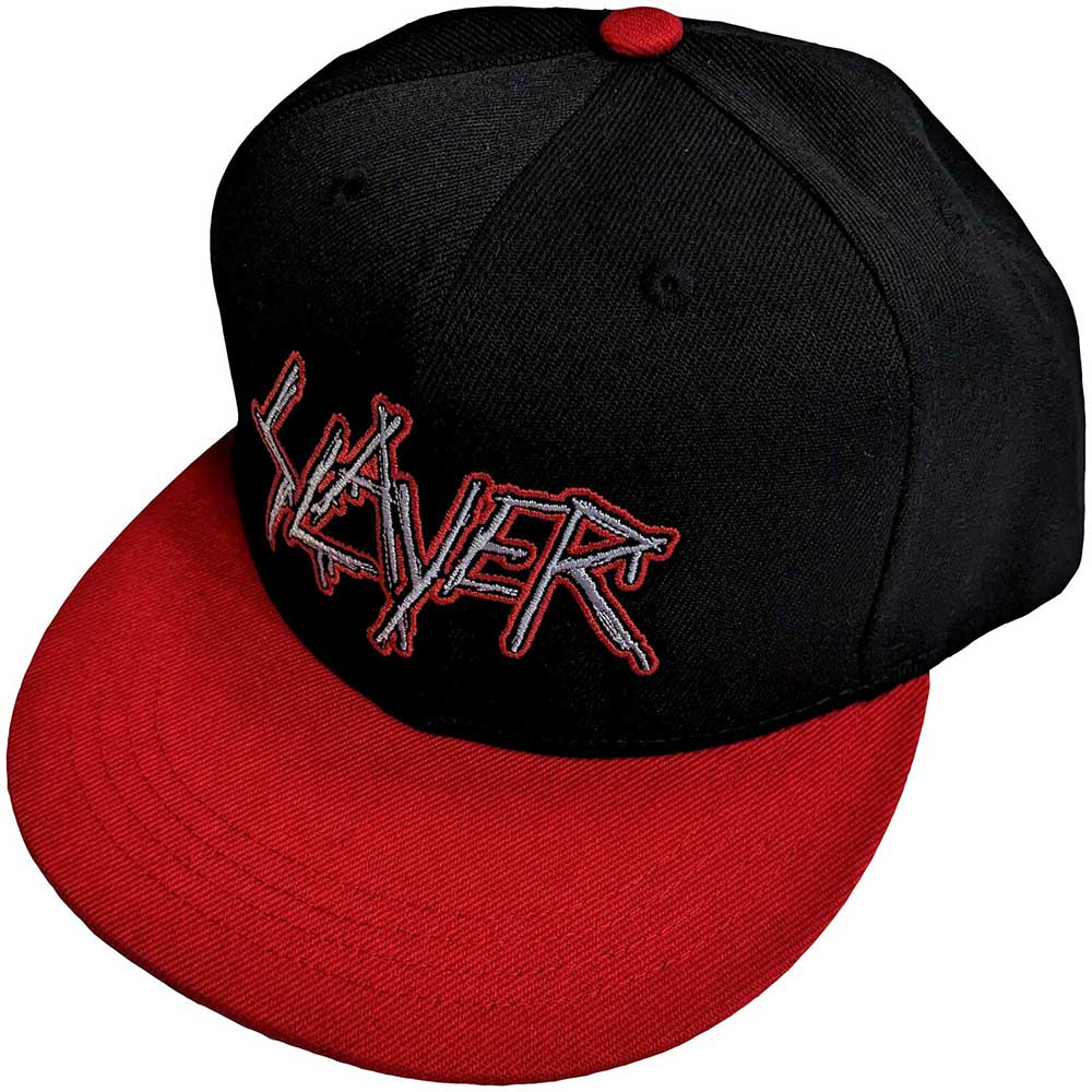 SLAYER Dripping Logo Outline [Hat] - Rock Band Apparel