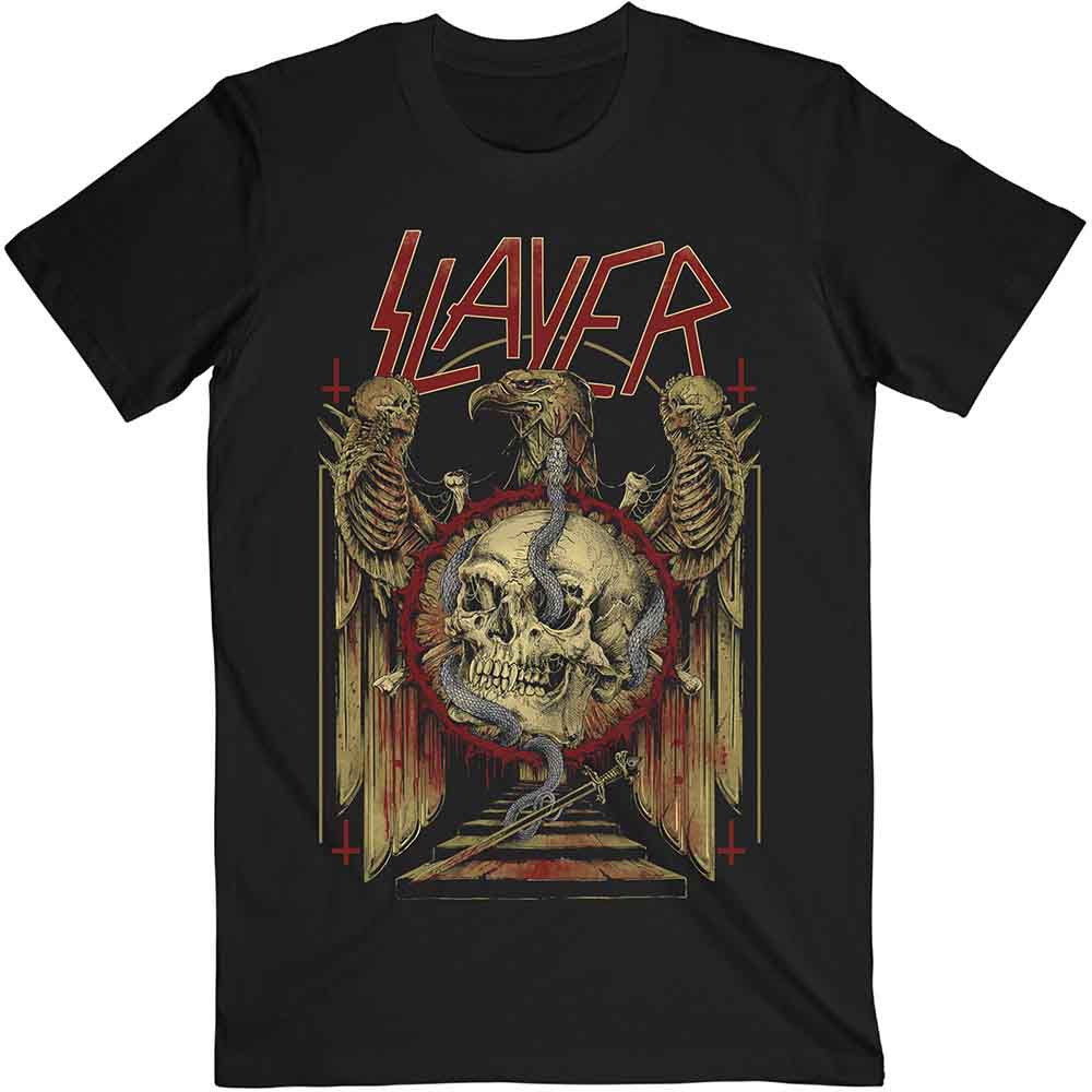 SLAYER Eagle & Serpent [T-Shirt] - Rock Band Apparel