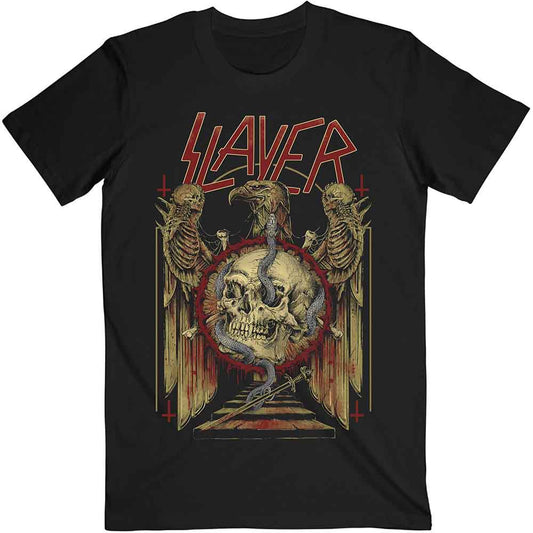 SLAYER Eagle & Serpent [T-Shirt] - Rock Band Apparel