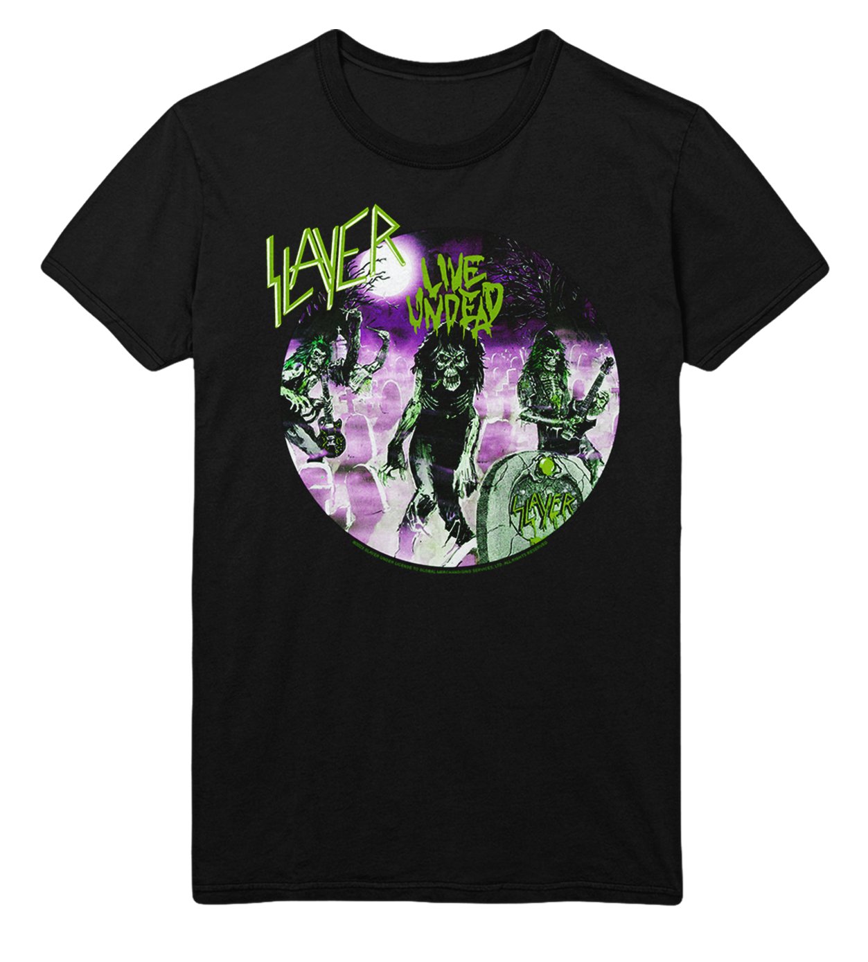 Slayer - Green Undead T-Shirt