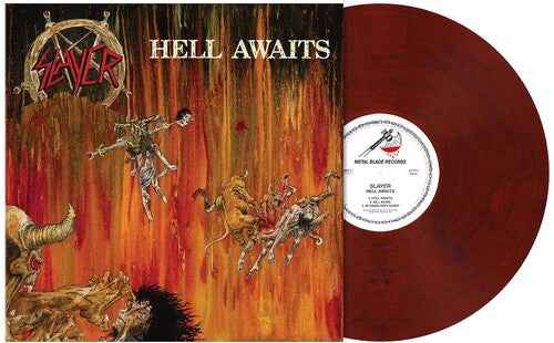 Hell Awaits (Red Velvet Marbled Colored Vinyl, Poster) [Vinyl]