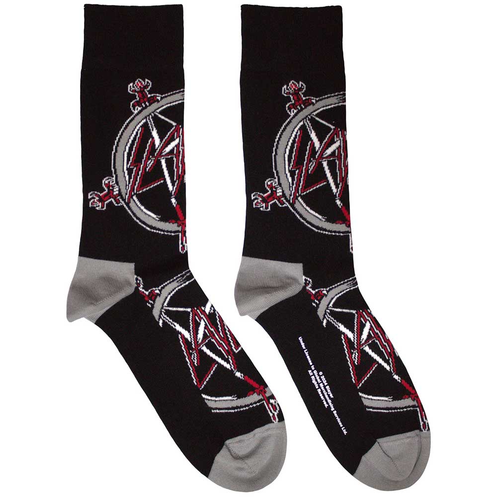 SLAYER Pentagram [Socks] Black