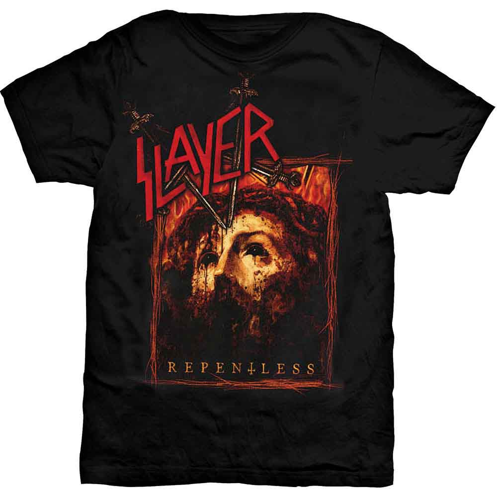 SLAYER Repentless Rectangle [T-Shirt] - Rock Band Apparel