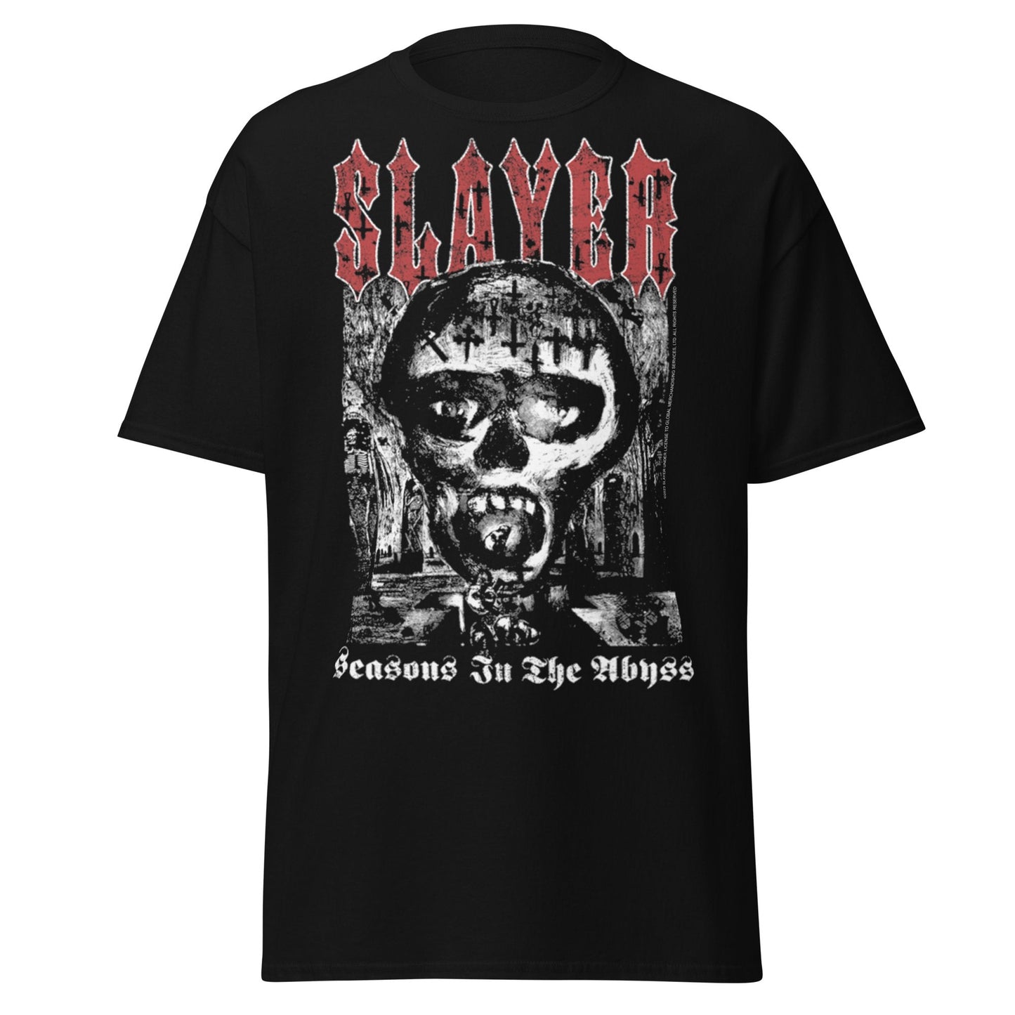 Slayer - Seasons in the Abyss Jumbo Print T-shirt