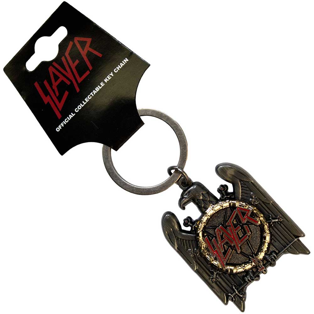 SLAYER Silver Eagle [Keychain] - Rock Band Apparel