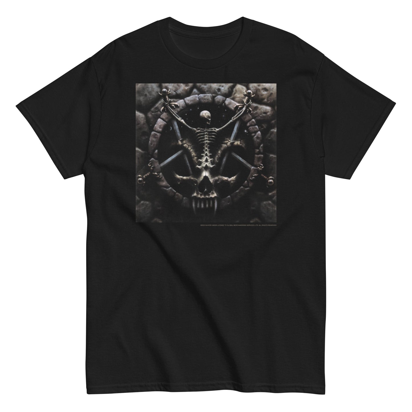 Slayer - Skeleton Pentagram T-Shirt