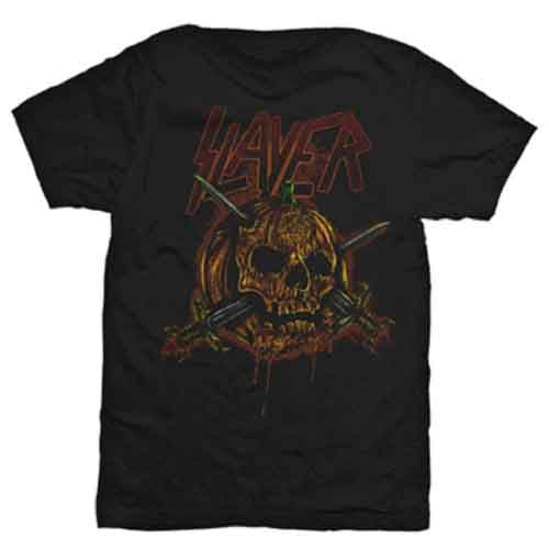 SLAYER Skull Pumpkin [T-Shirt] - Rock Band Apparel