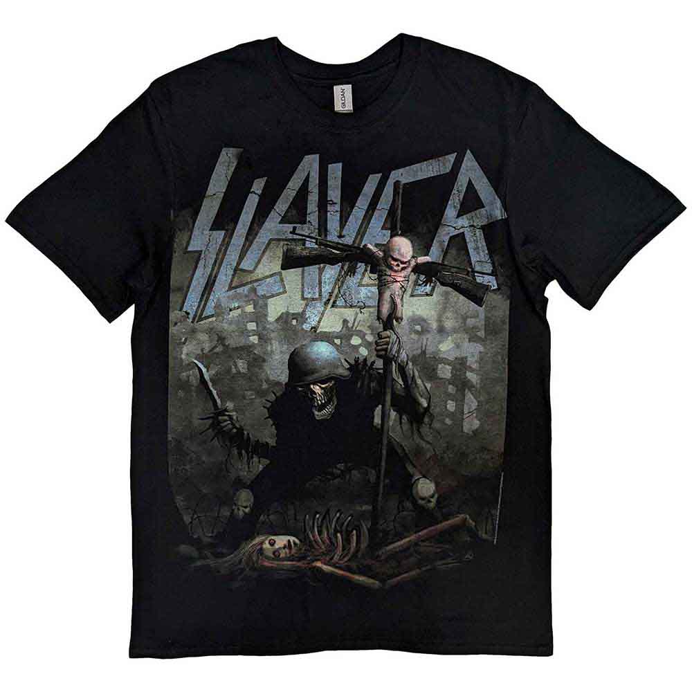 SLAYER Soldier Cross [T-Shirt] - Rock Band Apparel