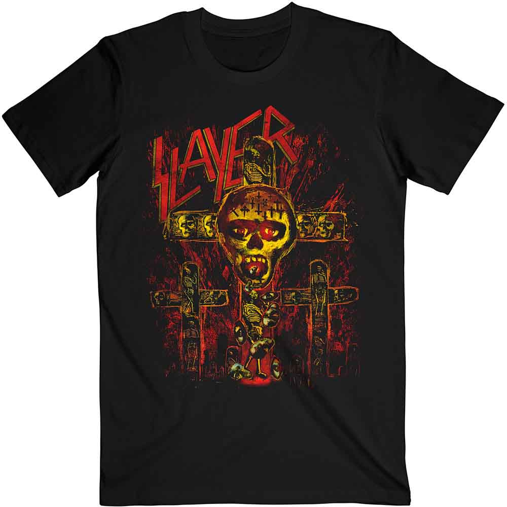 SLAYER SOS Crucifixion [T-Shirt] - Rock Band Apparel