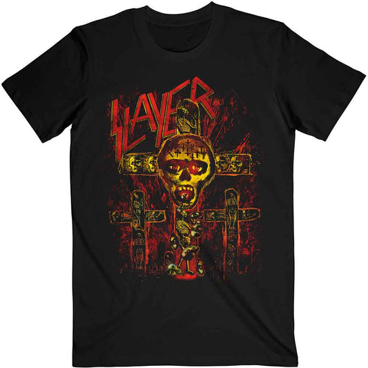 SLAYER SOS Crucifixion [T-Shirt] - Rock Band Apparel