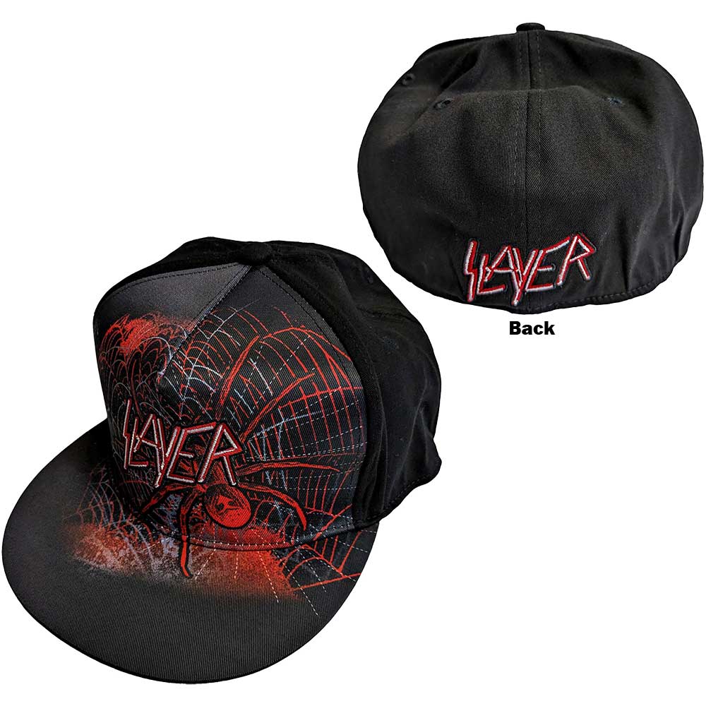 SLAYER Spiderweb [Hat] - Rock Band Apparel