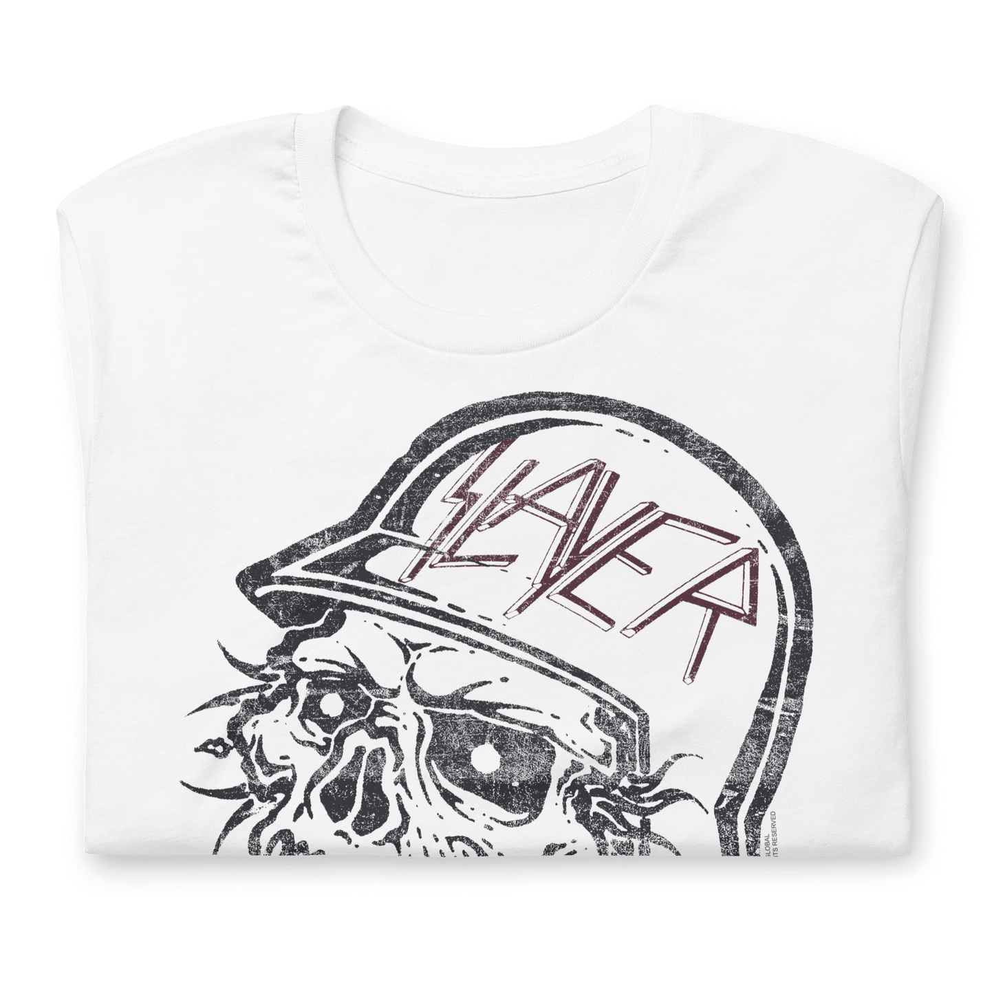 Slayer - Stamped Skull T-Shirt