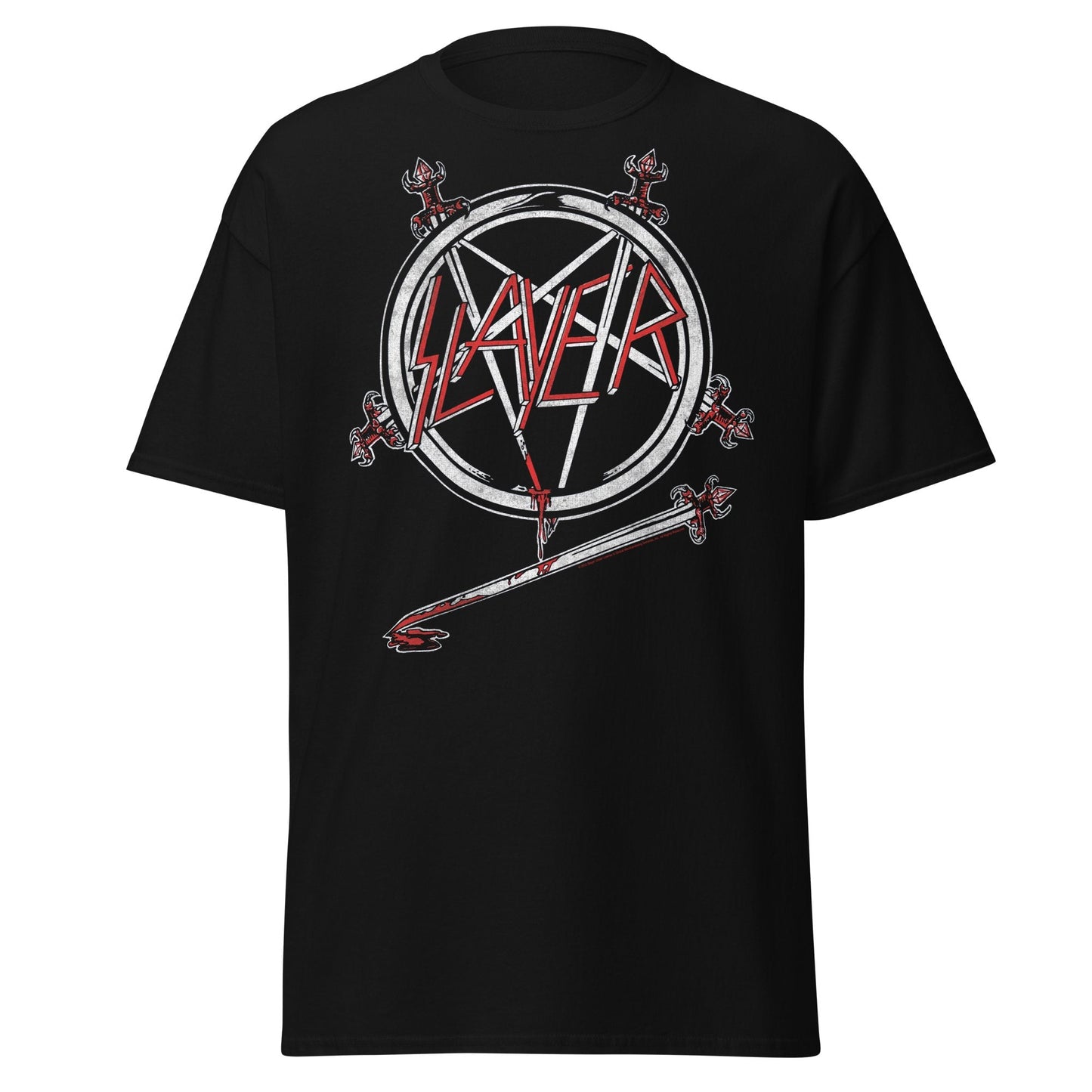 Slayer - Sword Logo Jumbo Print T-shirt