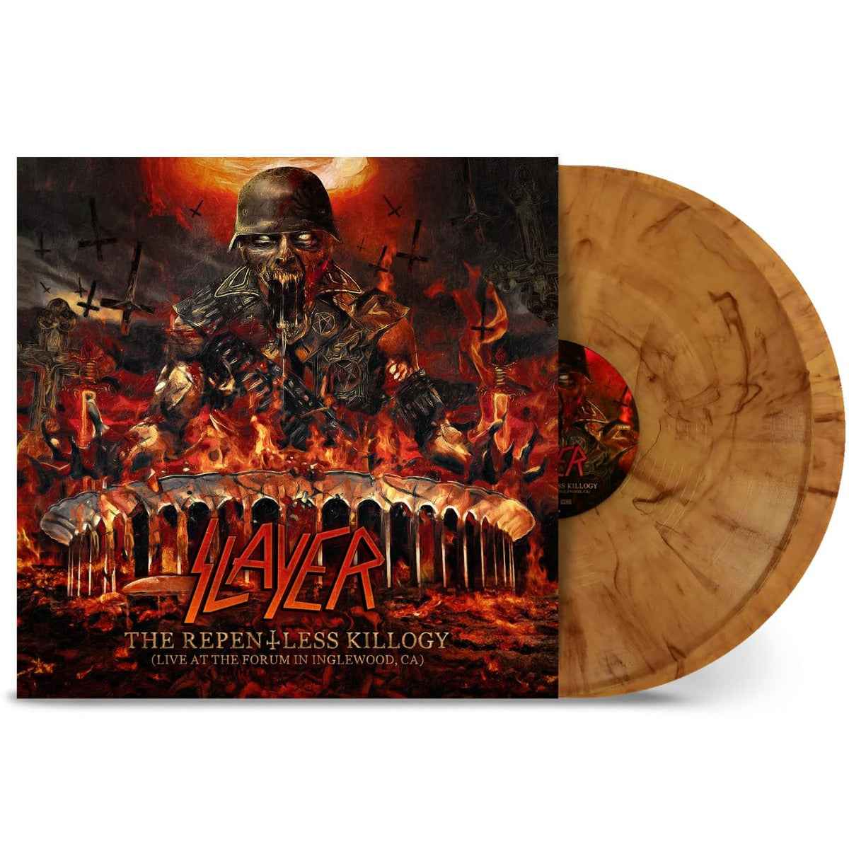 SLAYER - The Repentless Killogy (Live at the Forum in Inglewood, Ca) (Amber Smoke Colored Vinyl, Gatefold LP Jacket) (2 Lp's) [Vinyl]