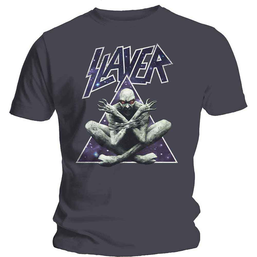 SLAYER Triangle Demon [T-Shirt] Grey