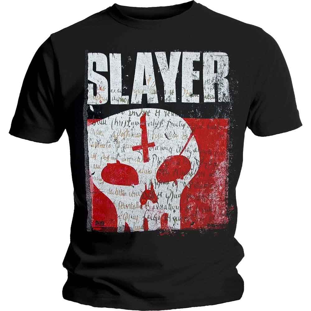 SLAYER Undisputed Attitude Skull [T-Shirt] Black