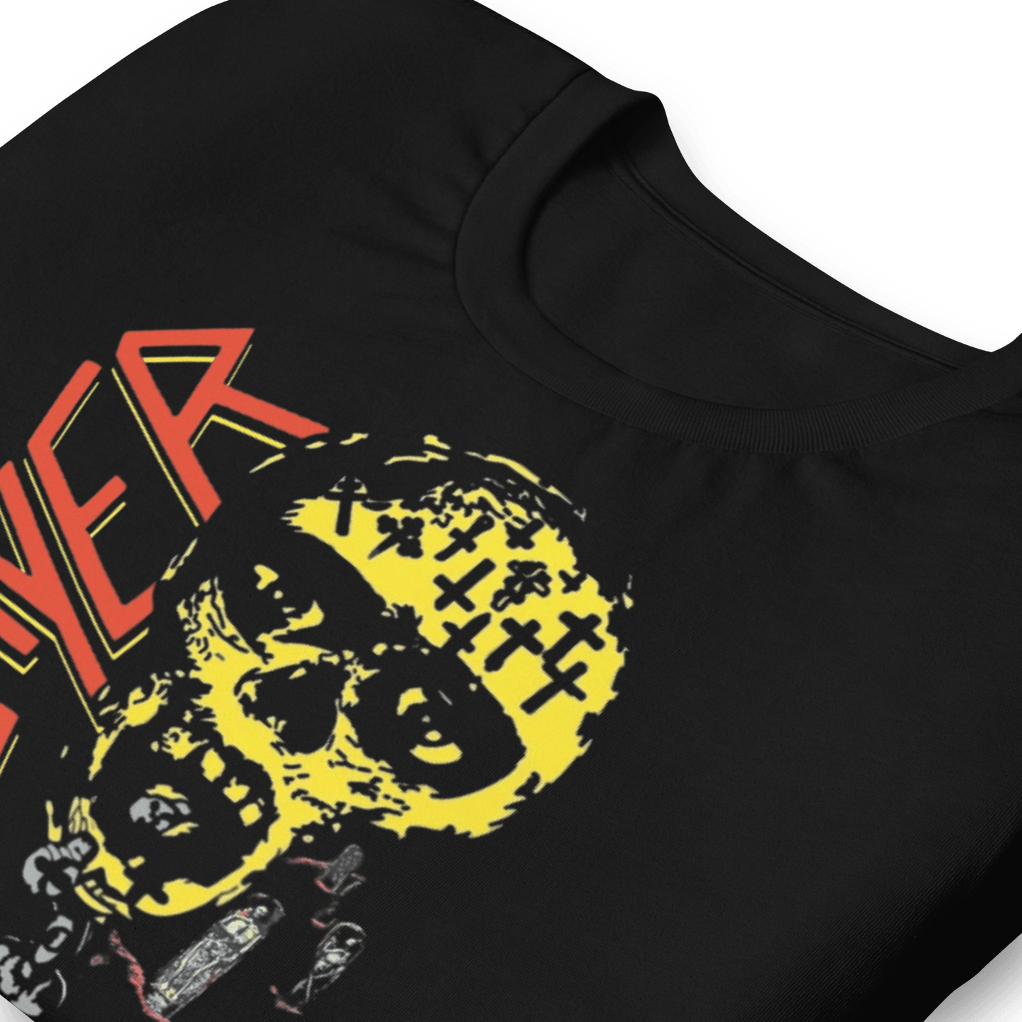 Slayer - Vintage 1990 Season's In the Abyss Jumbo Print T-Shirt