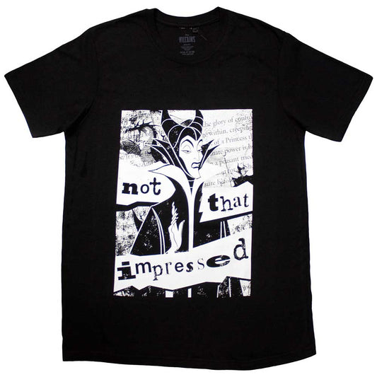 Sleeping Beauty Maleficent Not That Impressed [T-Shirt] Black