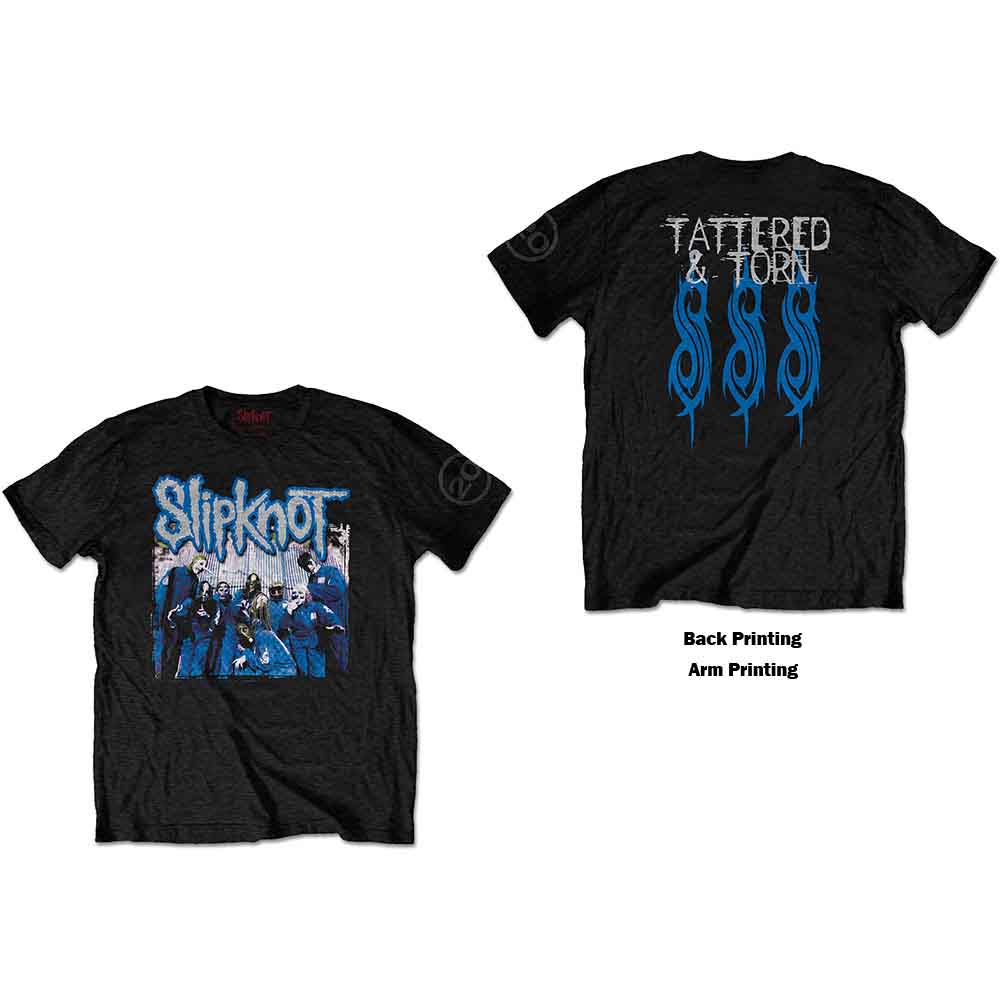 Slipknot 20th Anniversary Tattered & Torn [T-Shirt] Black