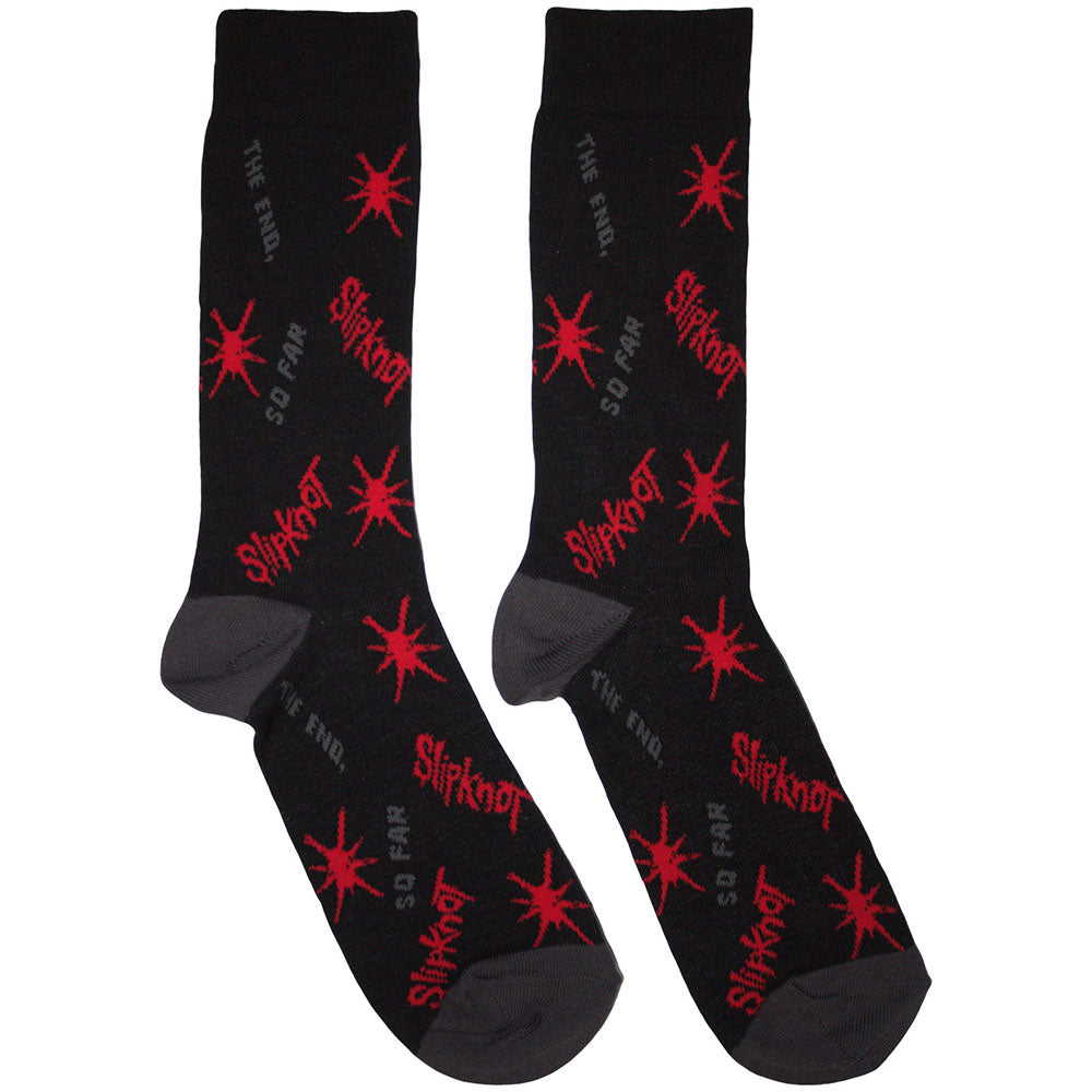Slipknot All Over Print Splat The End, So Far [] Black