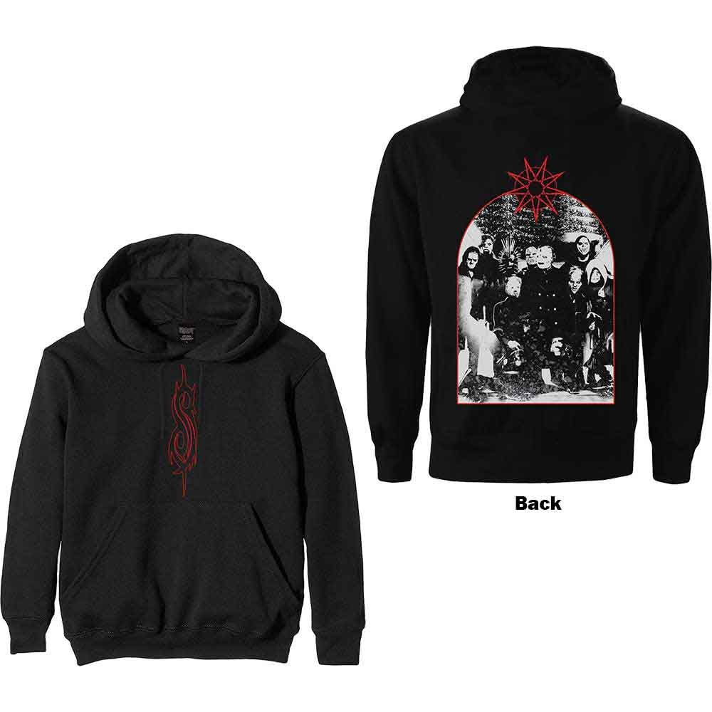 Slipknot Arched Group Photo [Sweatshirt] Black
