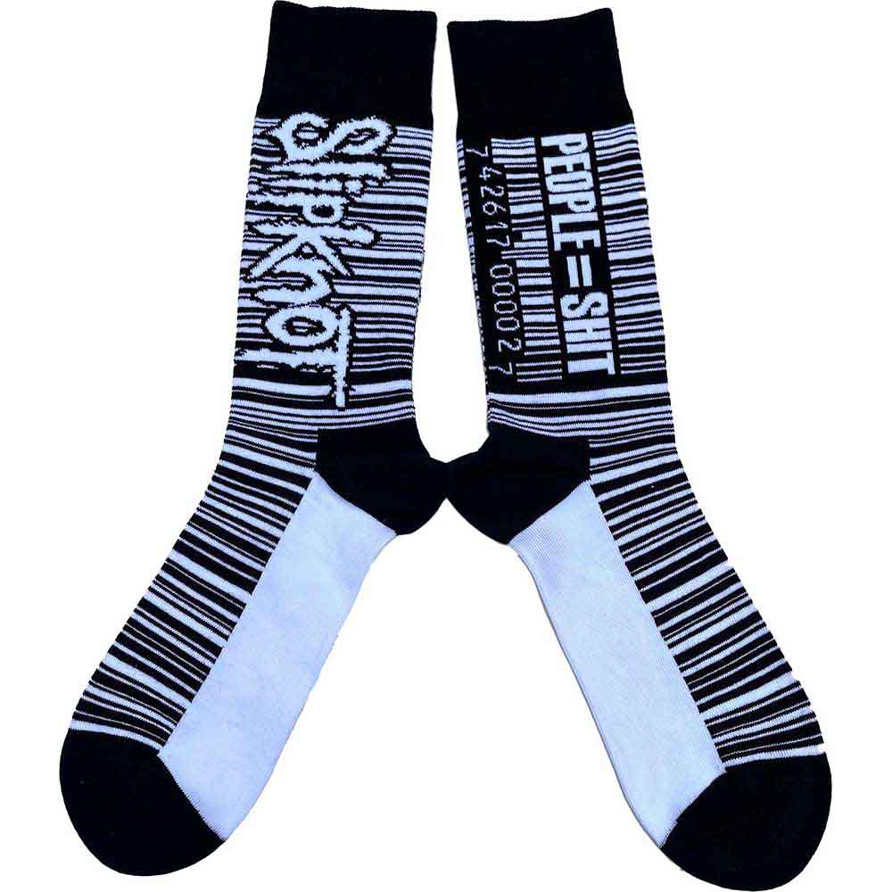 Slipknot Barcode [Socks] - Rock Band Apparel