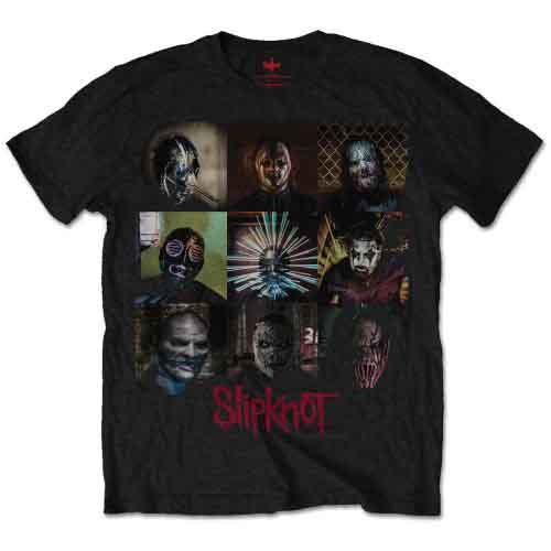 Slipknot Blocks [T-Shirt] - Rock Band Apparel
