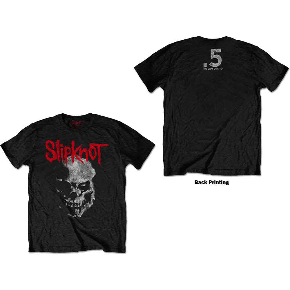 Slipknot Gray Chapter Skull [T-Shirt] Black