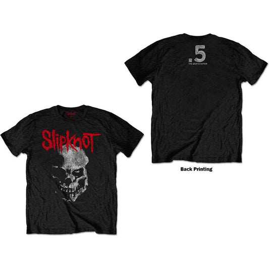 Slipknot Gray Chapter Skull [T-Shirt] - Rock Band Apparel