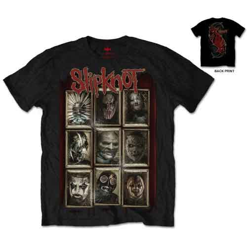 Slipknot New Masks [T-Shirt] Black