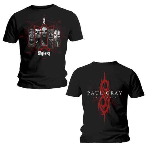 Slipknot Paul Gray [T-Shirt] Black