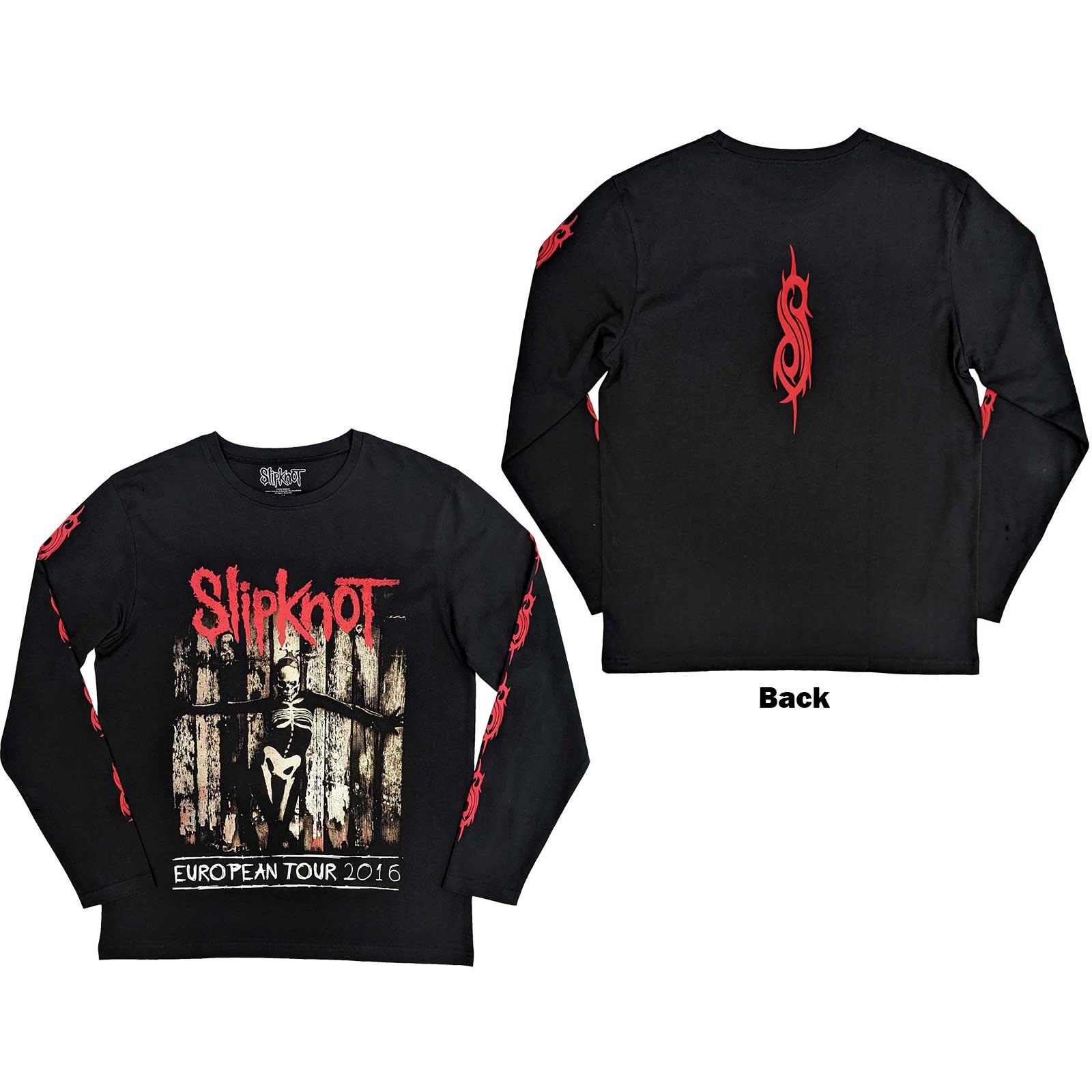 Slipknot Skeleton Flag [T-Shirt] - Rock Band Apparel