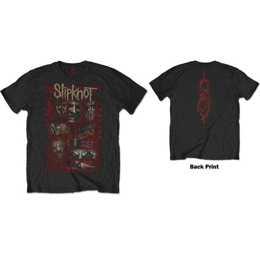 Slipknot Sketch Boxes [T-Shirt] black