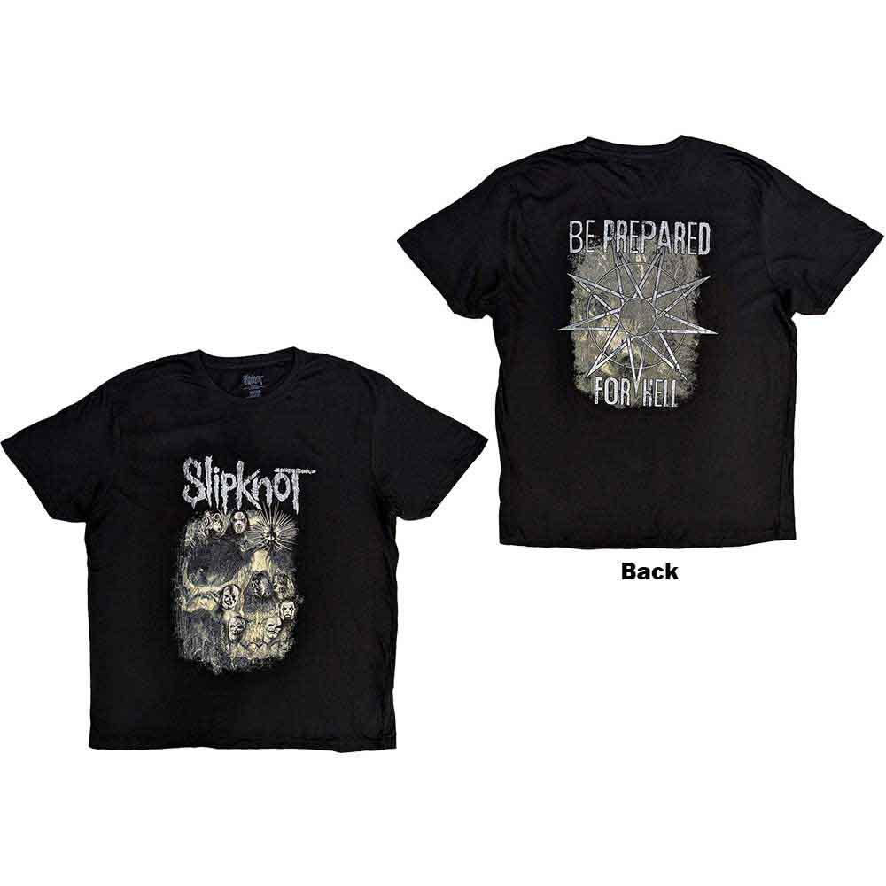 Slipknot Skull Group [T-Shirt] Black