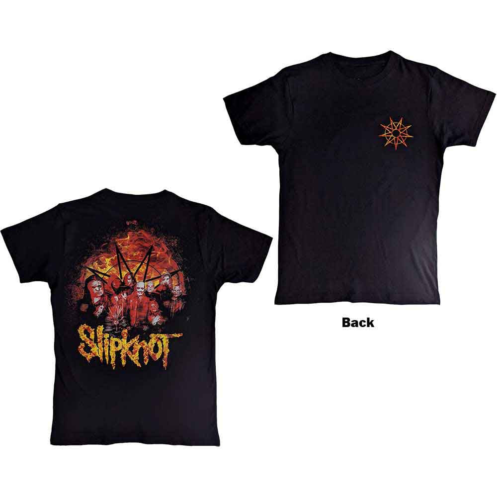 Slipknot The End So Far Flame Logo [T-Shirt] Black