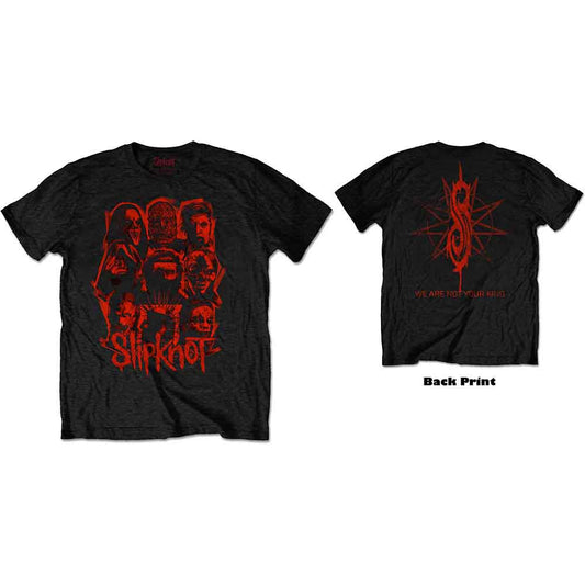 Slipknot WANYK Red Patch [T-Shirt] - Rock Band Apparel