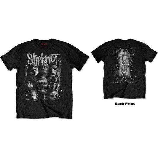 Slipknot WANYK White Splatter [T-Shirt] - Rock Band Apparel