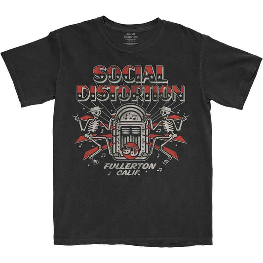 Social Distortion Jukebox Skelly [T-Shirt] - Rock Band Apparel